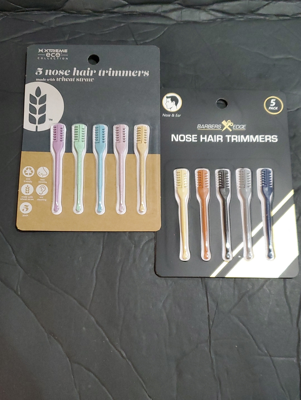 10 pack wheat straw eco friendly nose hair trimmer and ear cleaner set brand new